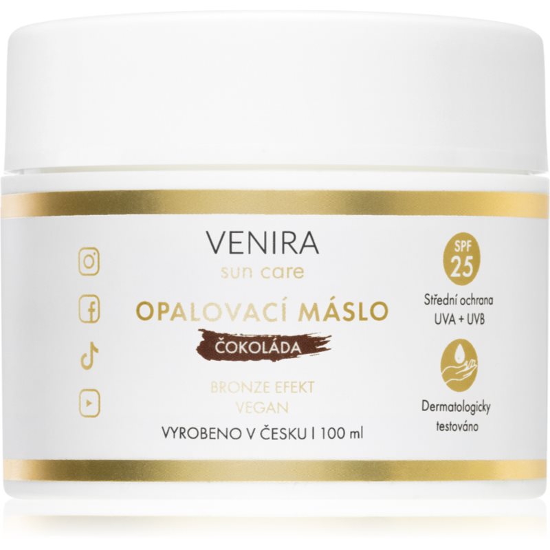 Venira Tan Body Butter Bronze unt pentru bronzat Chocolate 100 ml Venira Tan Body Butter Bronze unt pentru bronzat Chocolate 100 ml