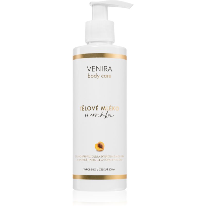 Venira Body Lotion loțiune de corp hidratantă Apricot 200 ml