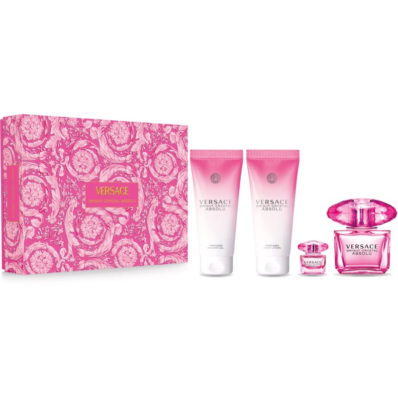 Versace Bright Crystal Absolu set cadou pentru femei