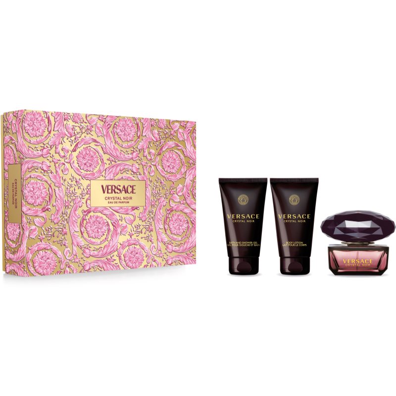 Versace Crystal Noir set cadou pentru femei