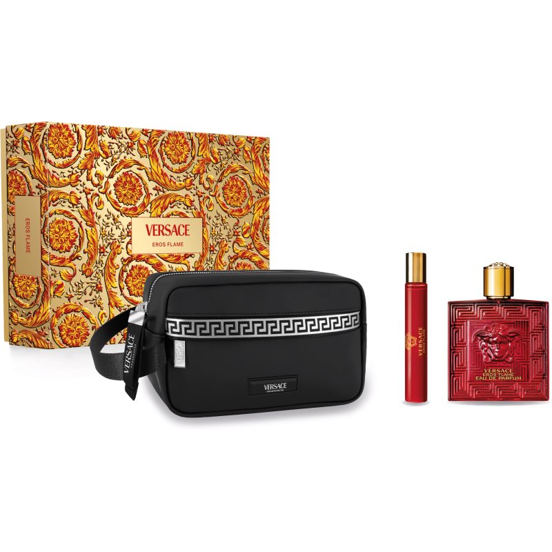 Versace Eros Flame set cadou pentru bărbați