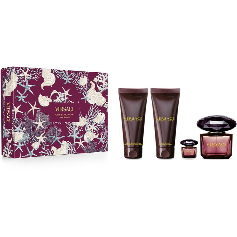 Versace Crystal Noir set cadou pentru femei