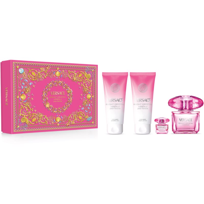 Versace Bright Crystal Absolu set cadou pentru femei