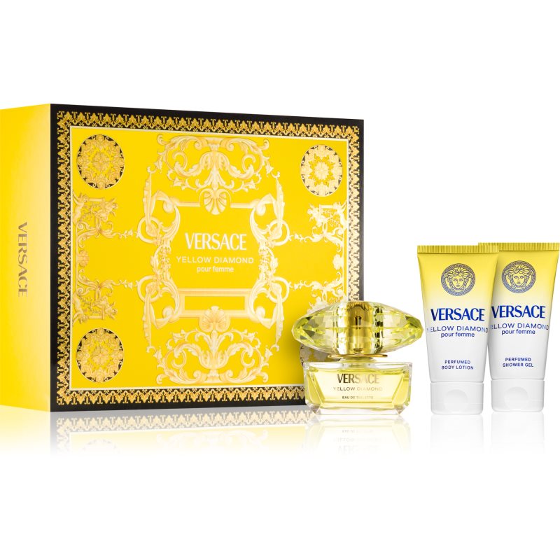 Versace Yellow Diamond set cadou pentru femei 1 buc