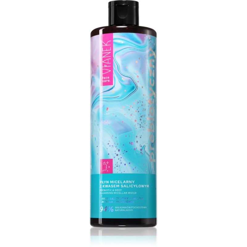 Vianek Prebiotic Deep Cleansing apa pentru curatare cu particule micele cu probiotice 400 ml
