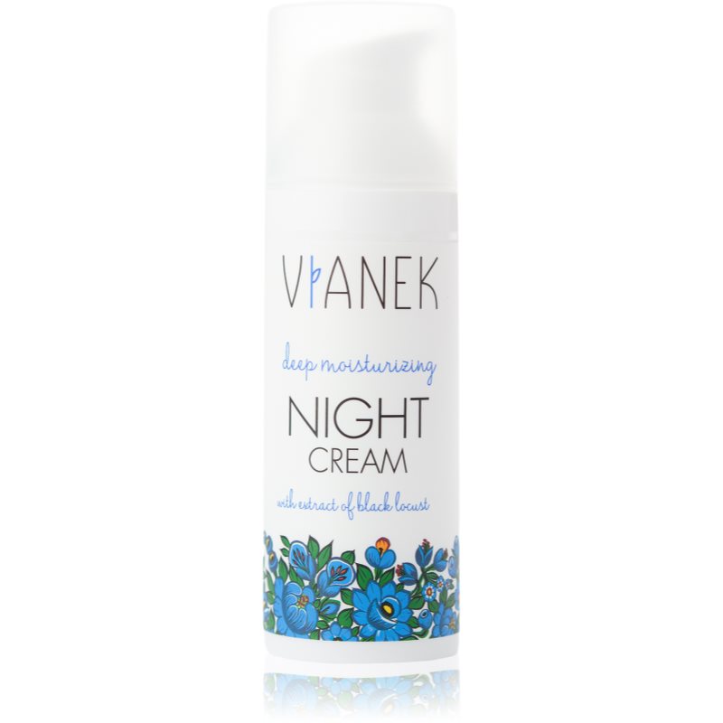 Vianek Moisturising crema de noapte intensiva pentru piele uscata spre sensibila