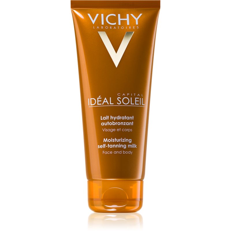 Vichy Capital Soleil lotiune hidratanta pentru bronzare pentru fata si corp 100 ml