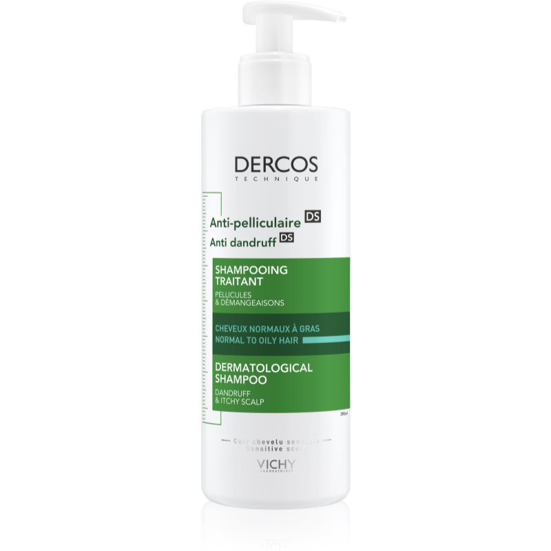 Vichy Dercos Anti-Dandruff sampon anti-matreata pentru par normal spre gras 390 ml