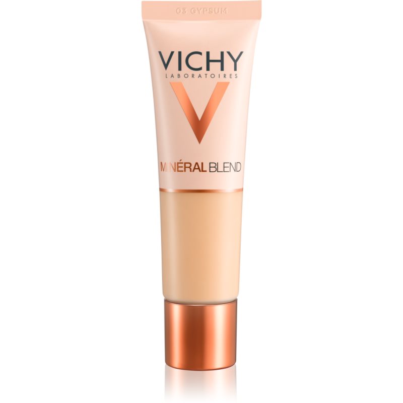 Vichy Minéralblend machiaj hidratant și natural de acoperire culoare 03 Gypsum 30 ml