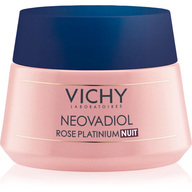 Vichy Neovadiol Rose Platinium cremă de noapte cu efect de iluminare și de regenerare pentru ten matur 50 ml