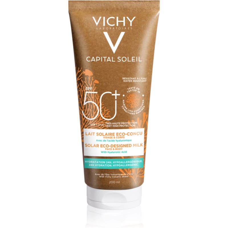 Vichy Capital Soleil Solar Eco-Designed Milk lapte protector SPF 50+ 200 ml