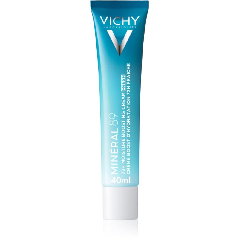 Vichy Minéral 89 72H Moisture Boosting Cream Fresh crema de fata hidratanta cu acid hialuronic 40 ml