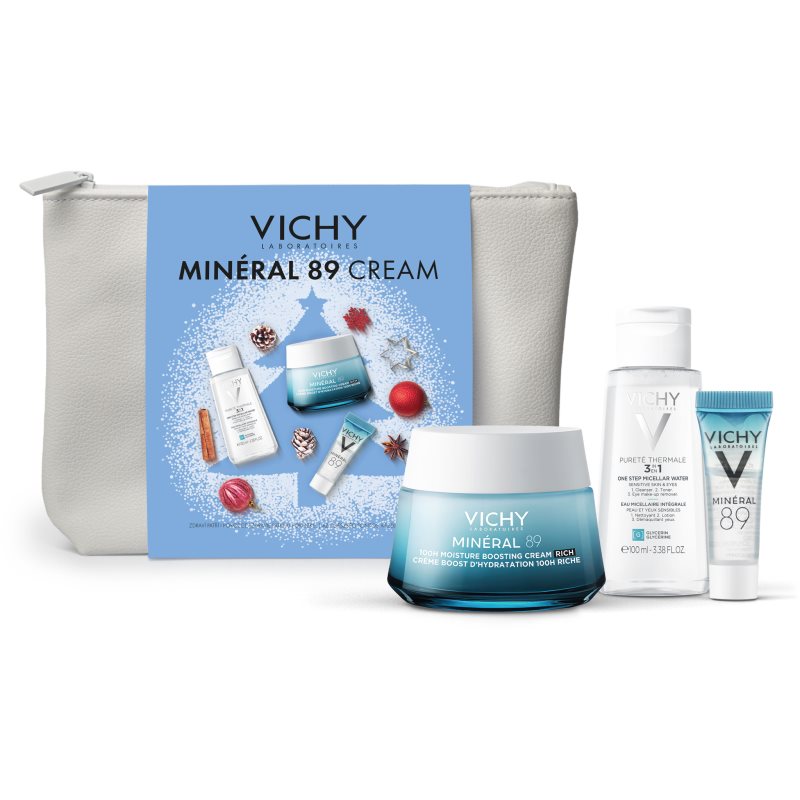 Vichy Minéral 89 Set set cadou de Crăciun pentru hidratare intensa