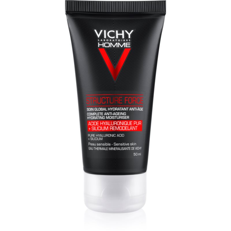 Vichy Homme Structure Force crema fermitate anti-rid cu acid hialuronic 50 ml