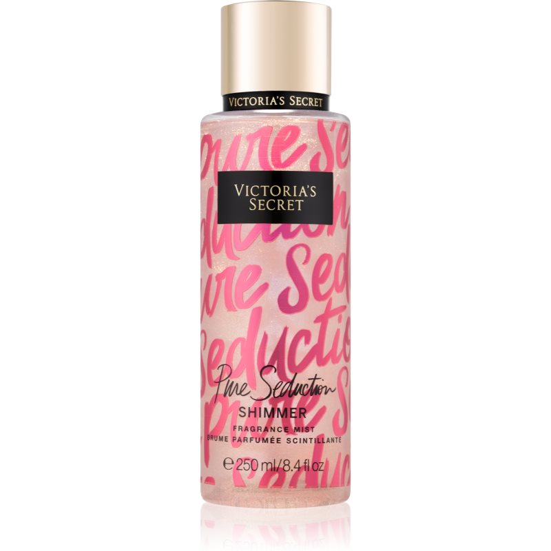 Victoria\'s Secret Pure Seduction Shimmer spray pentru corp cu particule stralucitoare pentru femei 250 ml