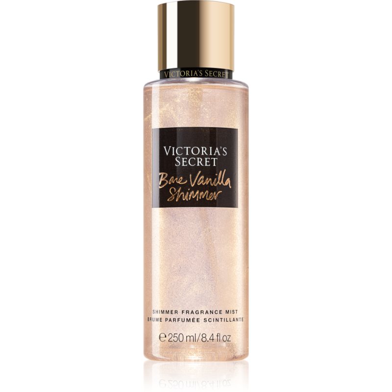 Victoria\'s Secret Bare Vanilla Shimmer spray pentru corp cu particule stralucitoare pentru femei 250 ml