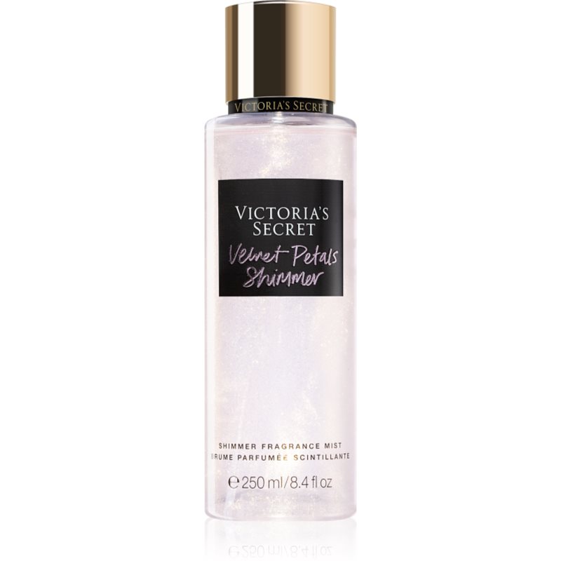 Victoria\'s Secret Velvet Petals Shimmer spray pentru corp cu particule stralucitoare pentru femei 250 ml