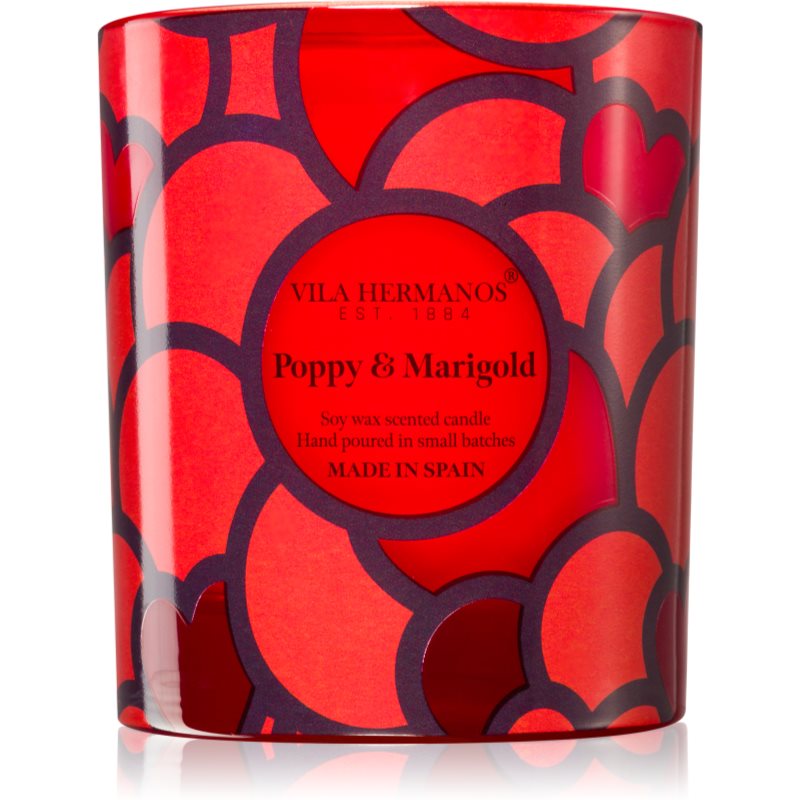 Vila Hermanos 70ths Year Poppy & Marigold lumânare parfumată 200 g