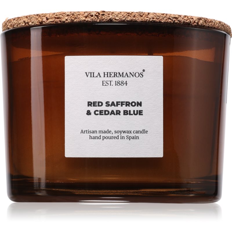 Vila Hermanos Apothecary Red Saffron & Cedar Blue lumânare parfumată 350 g