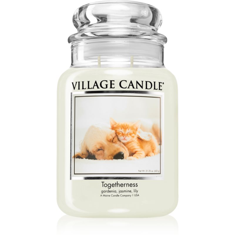 Village Candle Togetherness lumânare parfumată (Glass Lid) 602 g