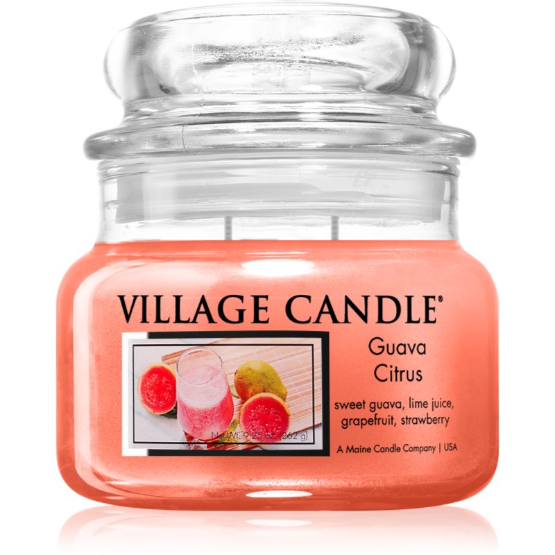 Village Candle Guava Citrus lumânare parfumată 262 g