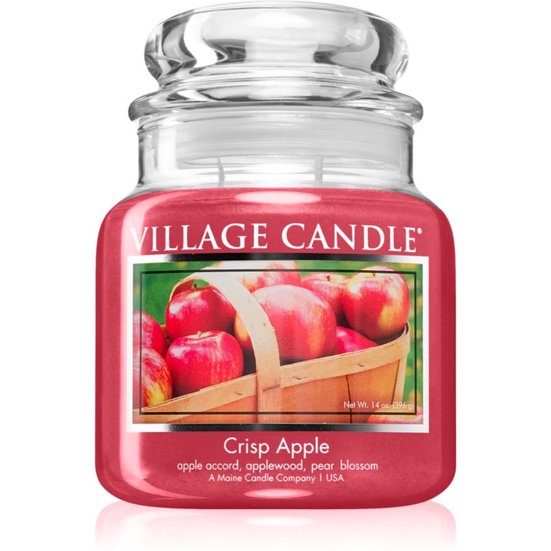 Village Candle Crisp Apple lumânare parfumată 396 g