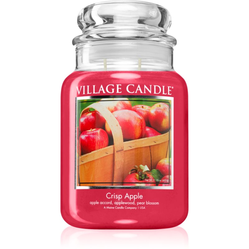 Village Candle Crisp Apple lumânare parfumată 602 g