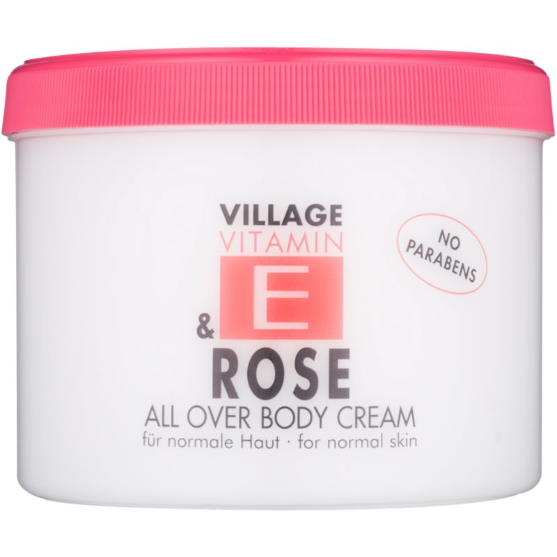 Village Vitamin E Rose crema de corp