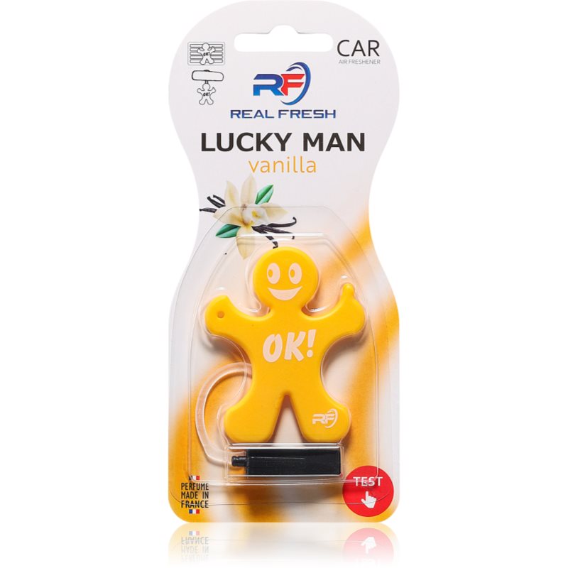 VINOVE Real Fresh Lucky Man Vanilla parfum pentru masina 1 buc