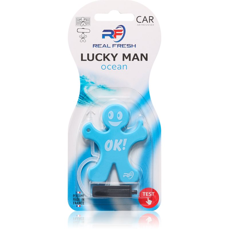 VINOVE Real Fresh Lucky Man Ocean parfum pentru masina 1 buc