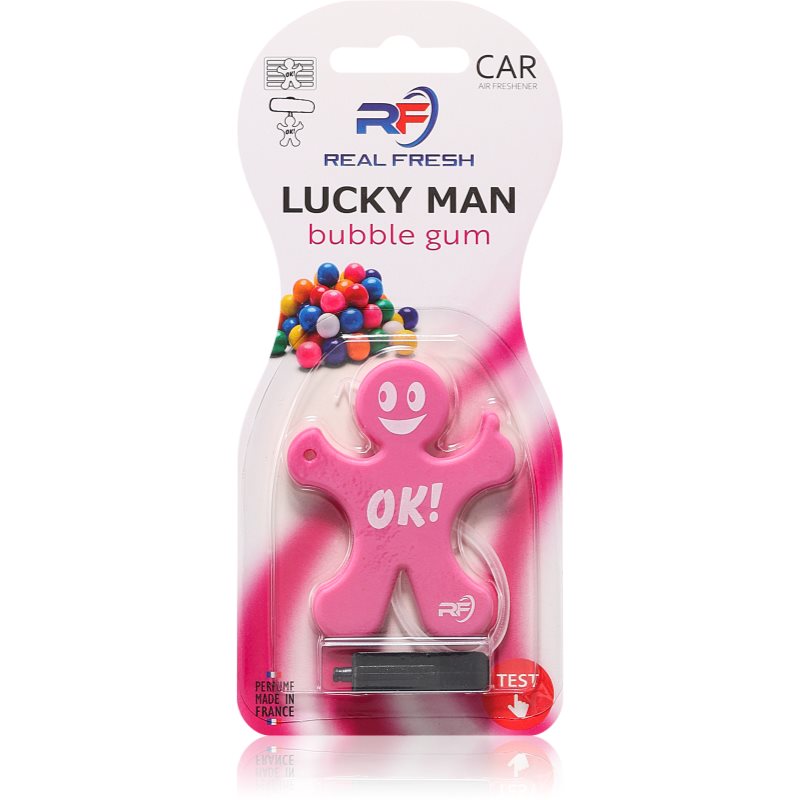 VINOVE Real Fresh Lucky Man Buble Gum parfum pentru masina 1 buc