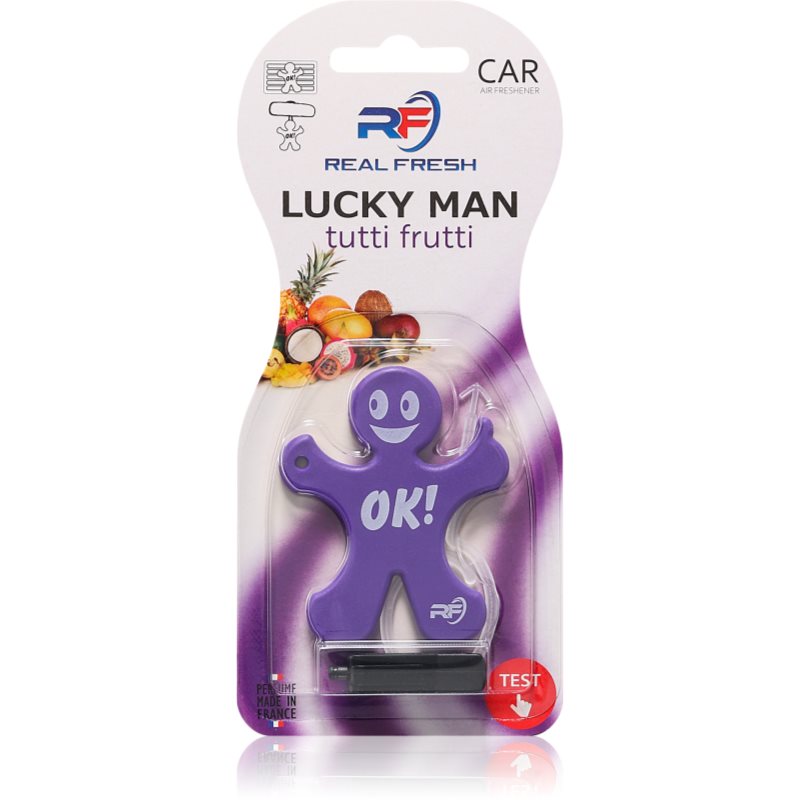 VINOVE Real Fresh Lucky Man Tutti Frutti parfum pentru masina 1 buc