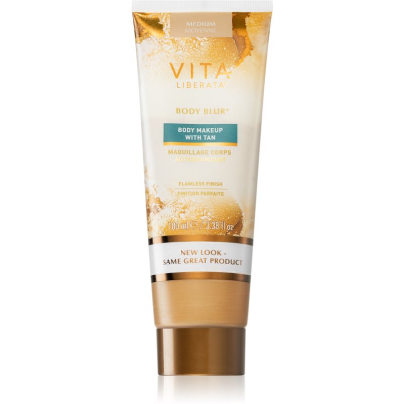 Vita Liberata Body Blur Body Makeup With Tan Autobronzant Pentru Corp Culoare Medium 100 Ml
