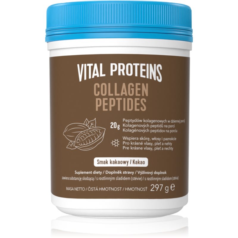 Vital Proteins Collagen Peptides Cocoa colagen pentru frumusețea părului, a tenului și a unghiilor 297 g