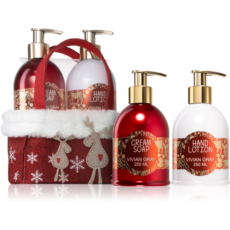 Vivian Gray Red Christmas set cadou de maini