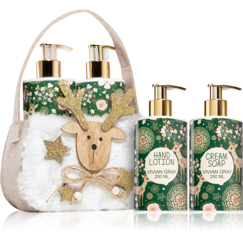 Vivian Gray Natural Christmas Green Tea & Citrus set cadou (de maini)