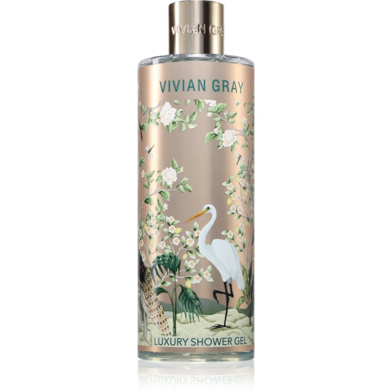 Vivian Gray Birds of Paradise gel de duș de lux parfum ylang-ylang, vanilla, sandalwood 500 ml