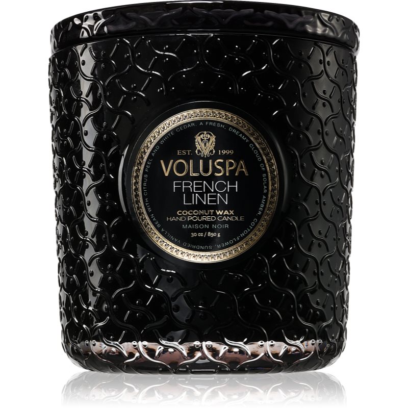 VOLUSPA Maison Noir French Linen lumânare parfumată 850 g