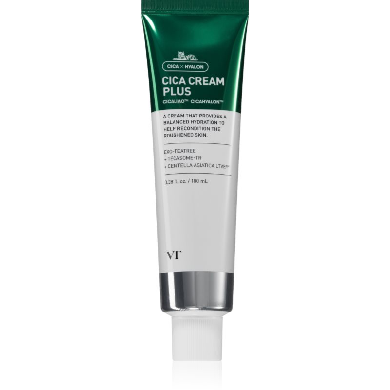 VT Cosmetics Cica Cream Plus gel crema hidratant pentru netezirea pielii 100 ml
