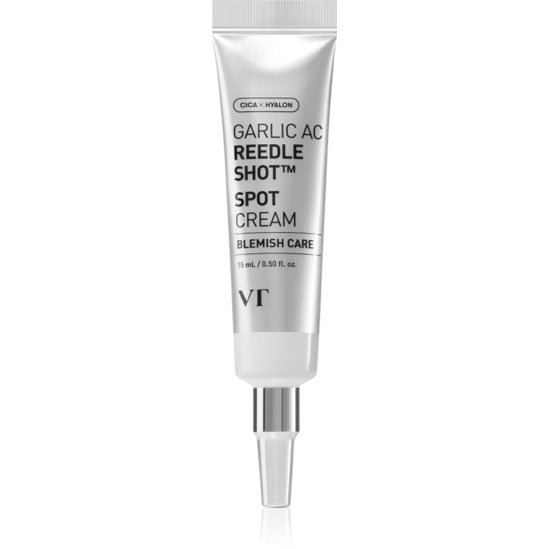 VT Cosmetics Garlic AC Reedle Shot Spot Cream tratament local impotriva imperfectiunilor pielii cauzate de acnee 15 ml
