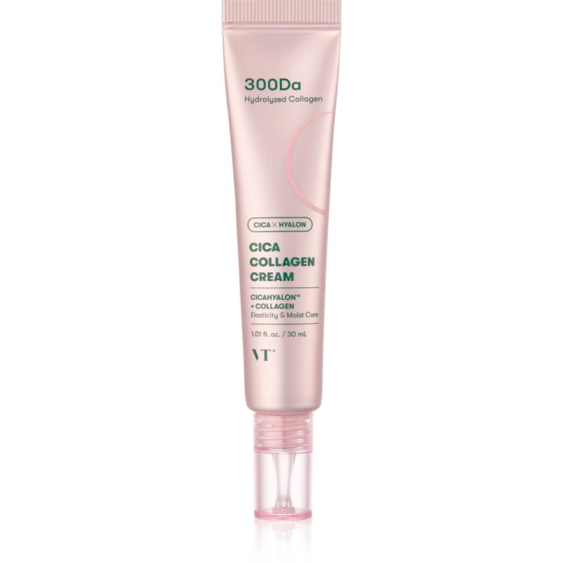 VT Cosmetics Cica Collagen Cream crema calmanta si hidratanta pentru fermitatea pielii 30 ml