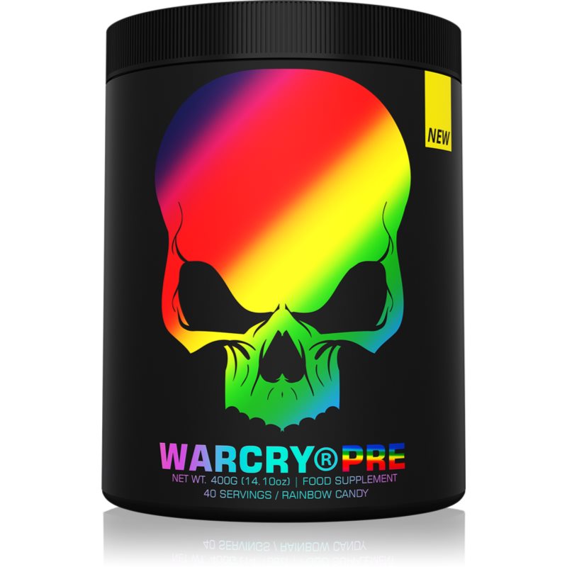 Warcry Pre favorizează performanțele sportive aroma Rainbow Candy 400 g