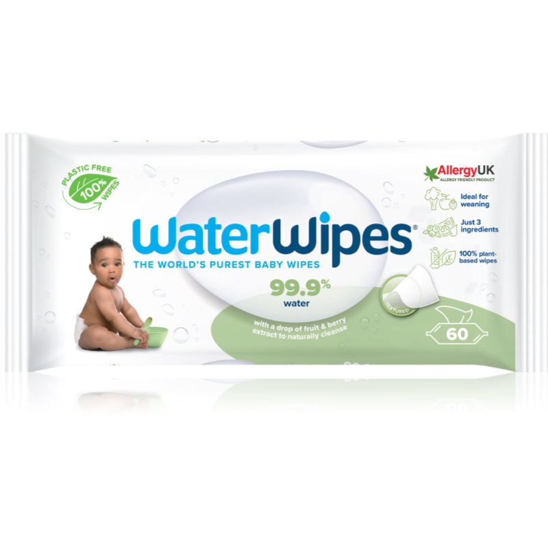 Water Wipes Baby Wipes Soapberry servetele delicate pentru copii 60 buc