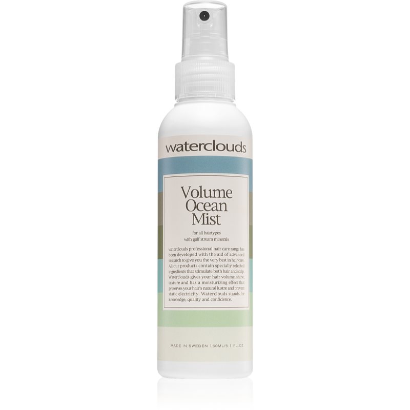 Waterclouds Volume Ocean Mist spray cu sare pentru texturarea părului 150 ml