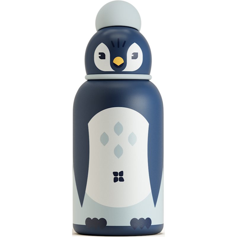 Waterdrop Steel Toddler Sticla Inoxidabila Pentru Apa Pentru Copii Pico Penguin 400 Ml