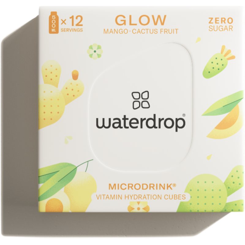 Waterdrop Microdrink băutură cu vitamine aroma Glow 12 buc