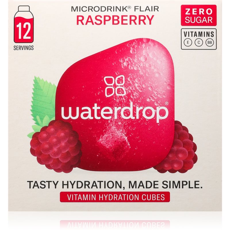 Waterdrop Microdrink băutură cu vitamine aroma Flair – Raspberry 12 buc Waterdrop Microdrink băutură cu vitamine aroma Flair – Raspberry 12 buc