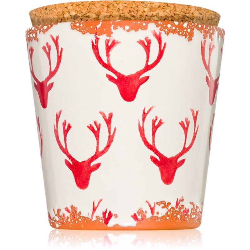 Wax Design Deer Red lumânare parfumată 10 cm