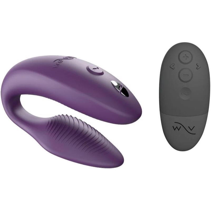 WE-VIBE Sync 2 vibrator pentru cuplu Purple 7,7 cm