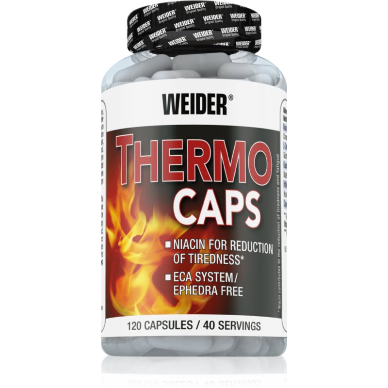 Weider Thermo Caps Förderung des psychischen Wohlbefindens mit Koffein 120 KAP